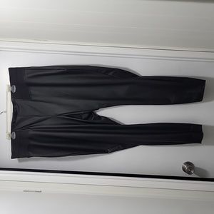 Vera Wang Pleather-look Pants 2X NWOT